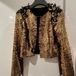 Gold Sequin Jacket